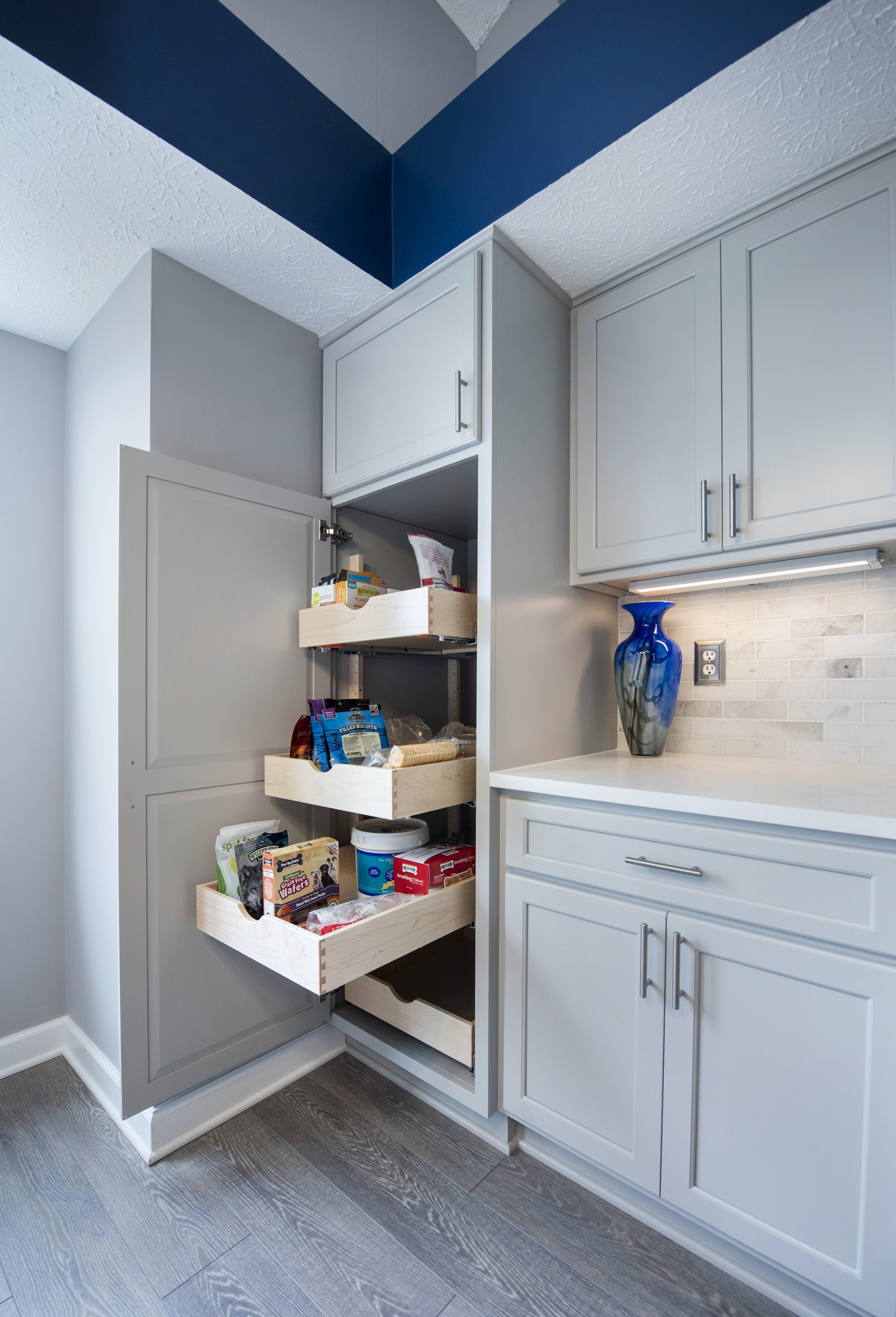 Pull-Out Pantry Shelves  Pantry Cabinet with Pull-Out Shelves Columbus,  Ohio