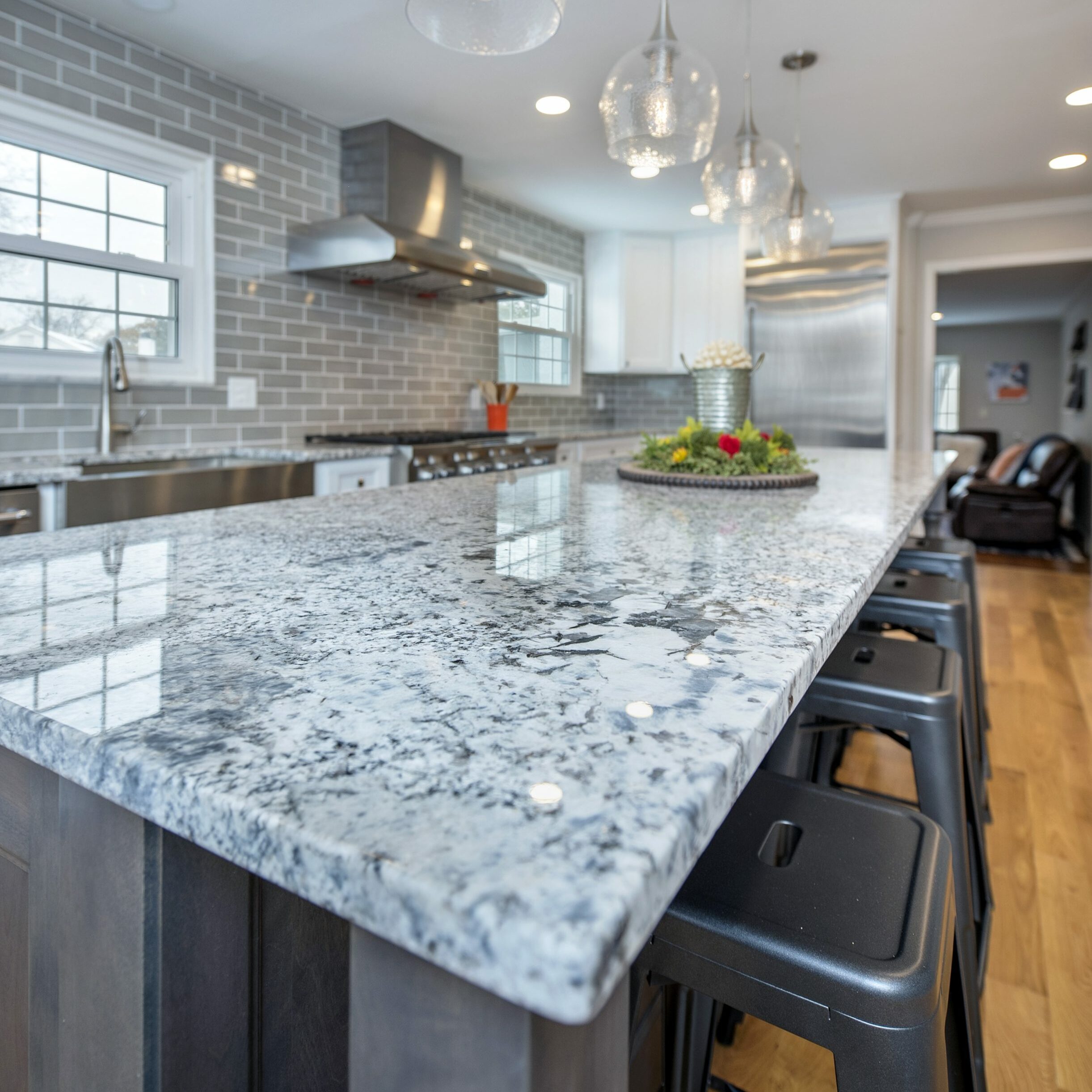 new granite kitchen counter tops